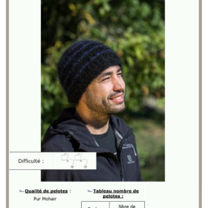 Fiche Kit Tricot Bonnet