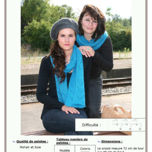 Fiche Kit Tricot Snood Écharpe Difficulté