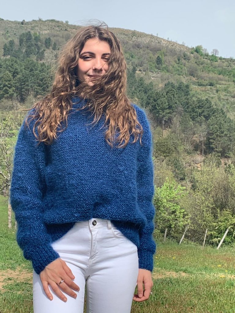 STY Tricot Main Pull ColRondPtMousse